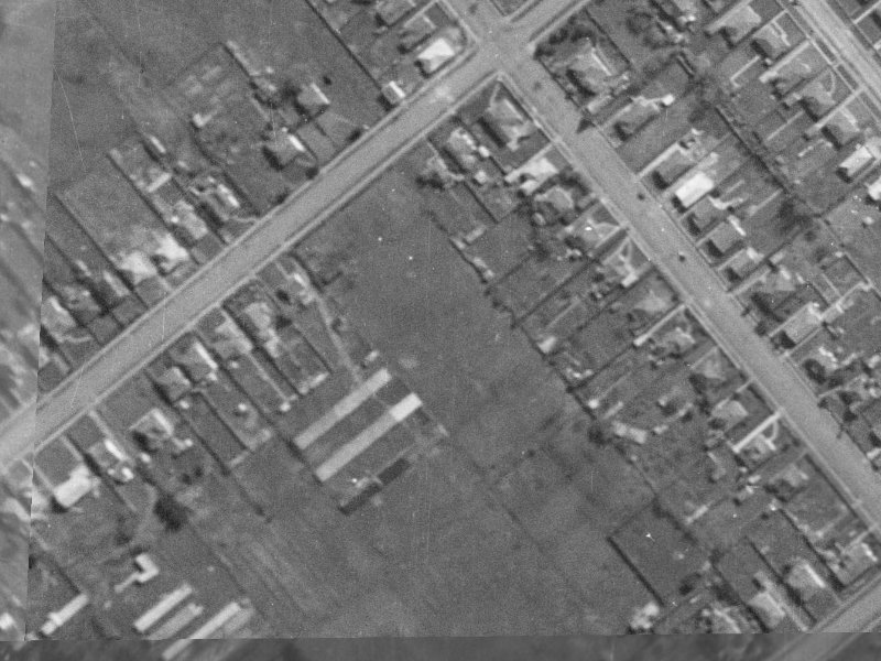 9 Willis Place from the air, 1940-1944
