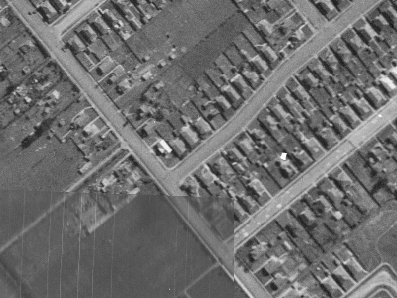 5 Bletsoe Avenue from the air, 1940-1944