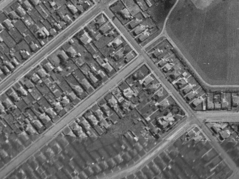 124 Roker Street from the air, 1940-1944