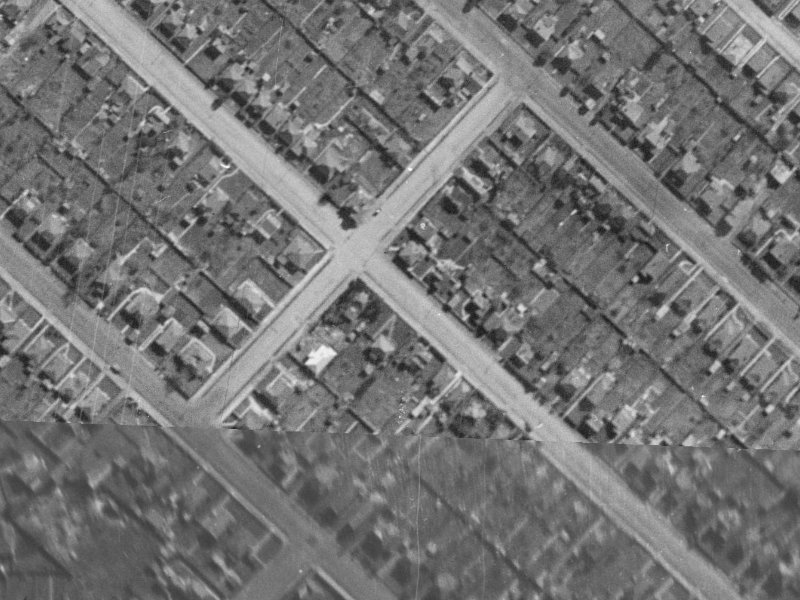90 King Street from the air, 1940-1944