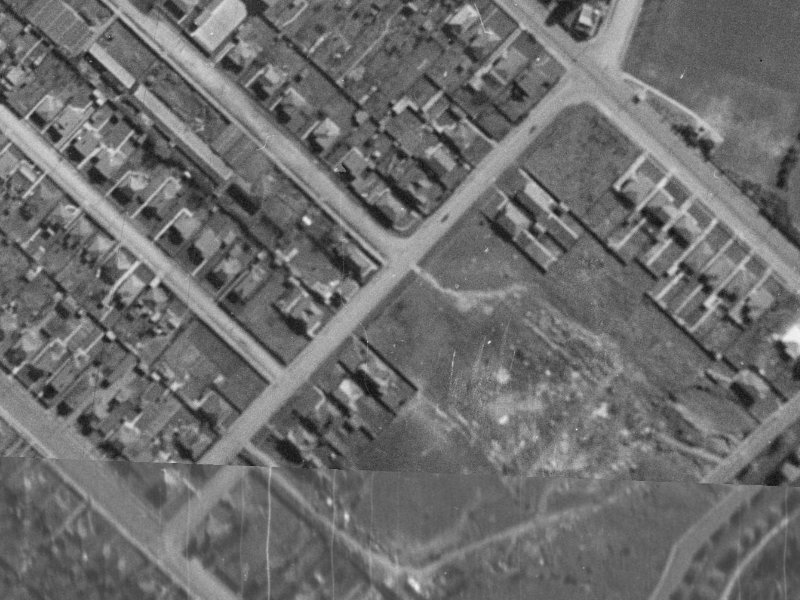 70 Hume Street from the air, 1940-1944