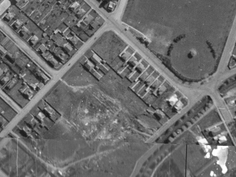 36 Rogers Street from the air, 1940-1944