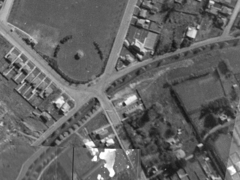 111 Riverlaw Terrace from the air, 1940-1944