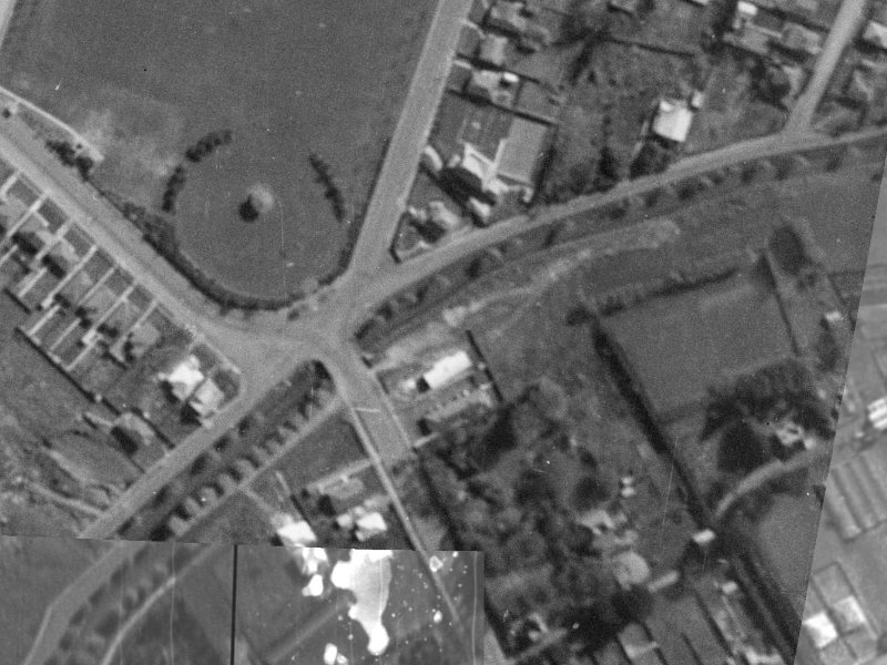 113 Riverlaw Terrace from the air, 1940-1944