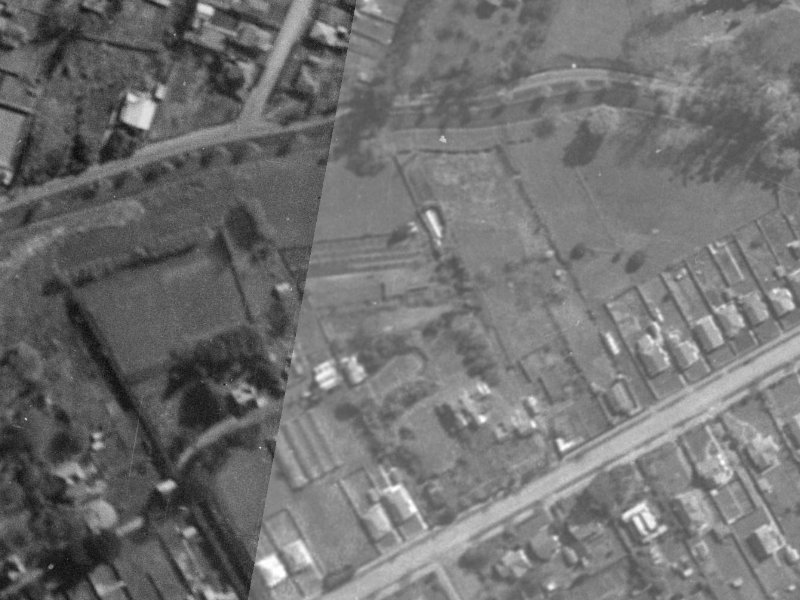 146A Riverlaw Terrace from the air, 1940-1944