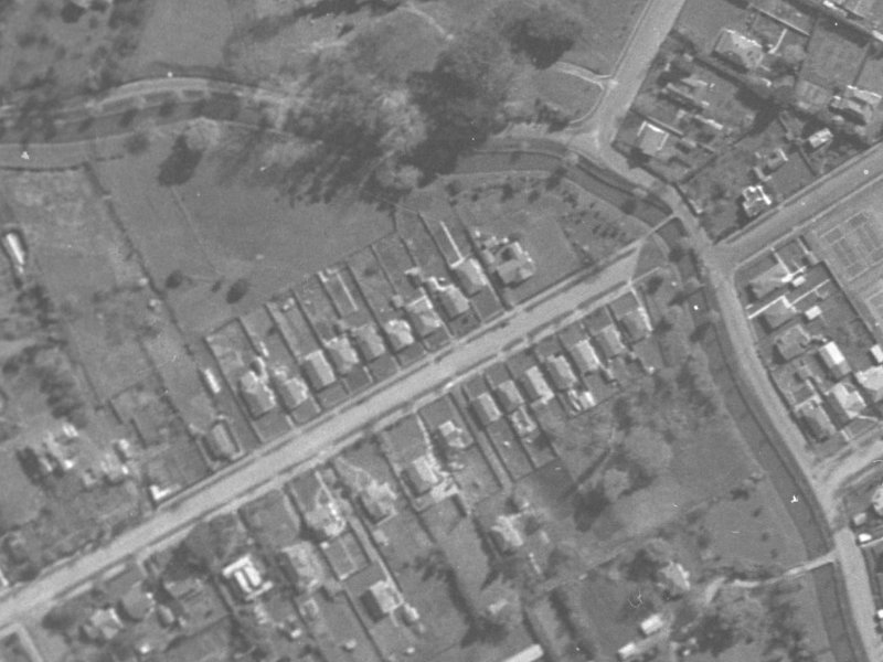 143 St Martins Road from the air, 1940-1944