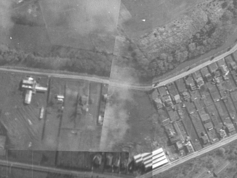 40 Connal Street from the air, 1940-1944