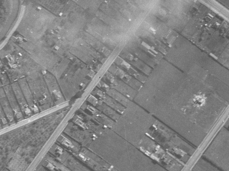 27 Rutherford Street from the air, 1940-1944