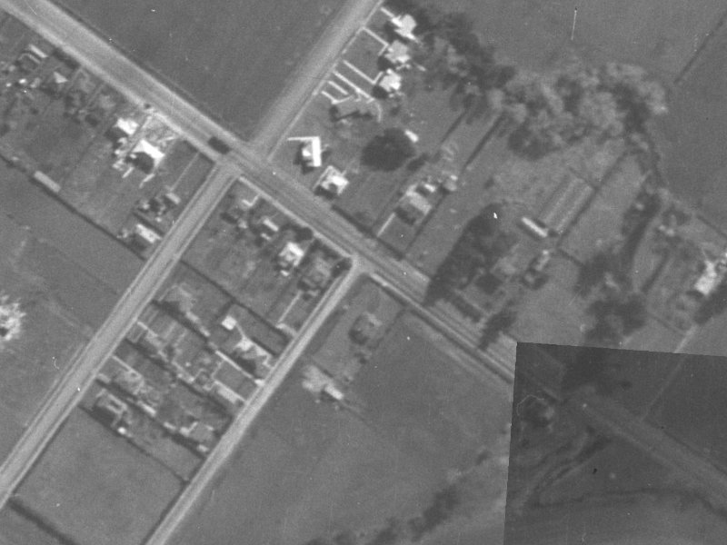 744 Ferry Road from the air, 1940-1944