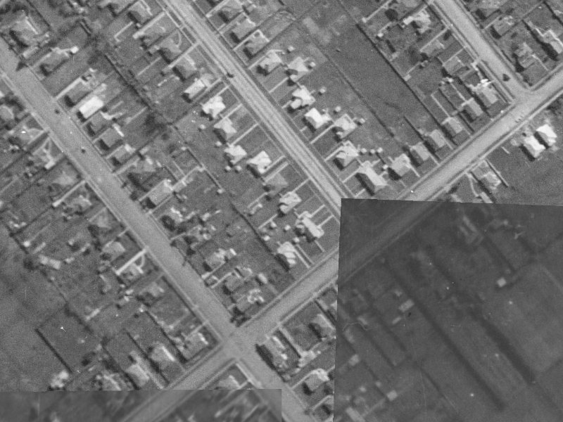 7 Hinemoa Street from the air, 1940-1944