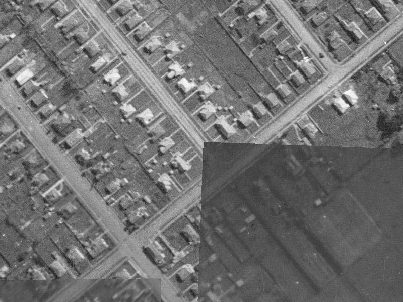 6 Hinemoa Street from the air, 1940-1944