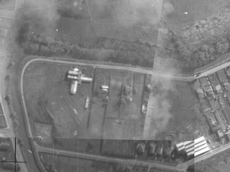 32 Cumnor Terrace from the air, 1940-1944