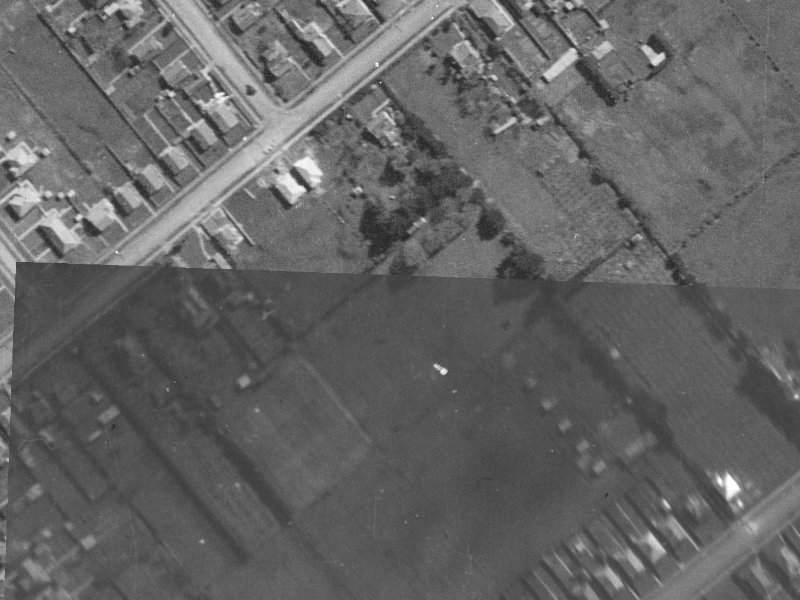 26 Evesham Crescent from the air, 1940-1944