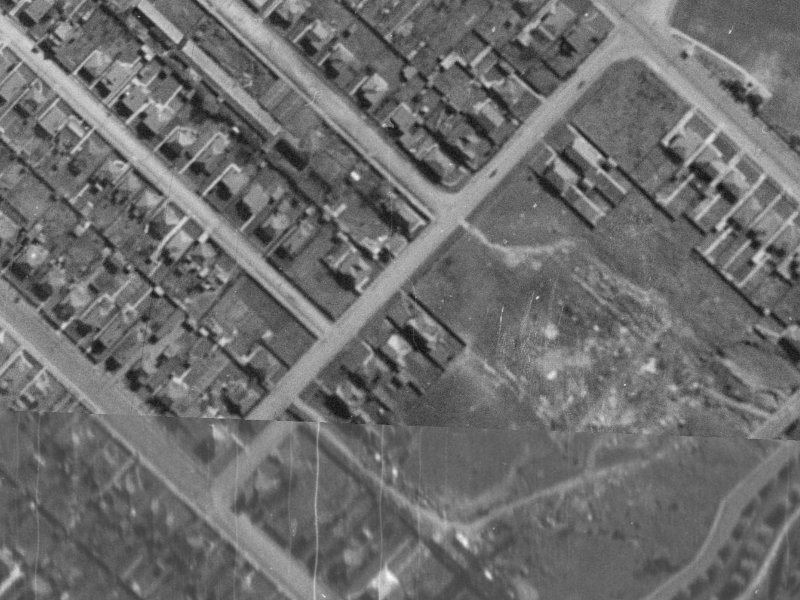 24 Rogers Street from the air, 1940-1944