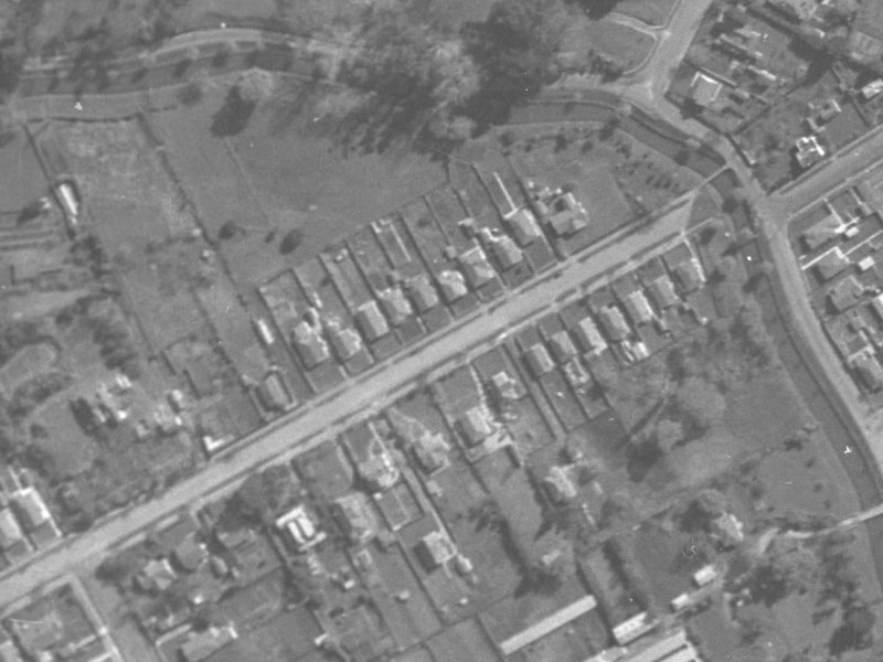 139A Saint Martins Road from the air, 1940-1944
