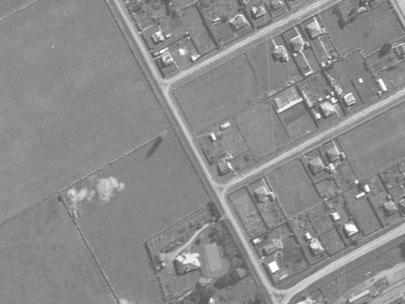 8A Bailey Street from the air, 1940-1944