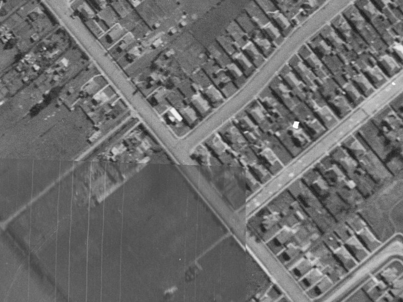 2 Bletsoe Avenue from the air, 1940-1944