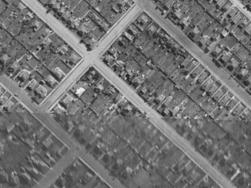 100 King Street from the air, 1940-1944
