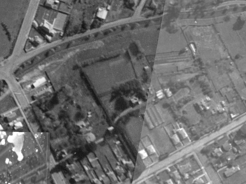 17 Wilding Street from the air, 1940-1944