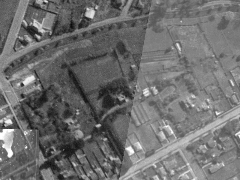 Wilding Street from the air, 1940-1944