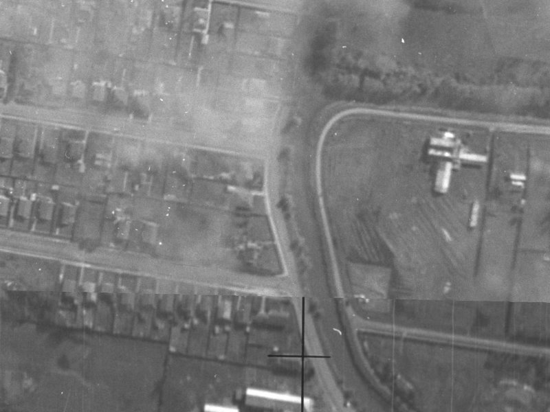 76 Cumnor Terrace from the air, 1940-1944
