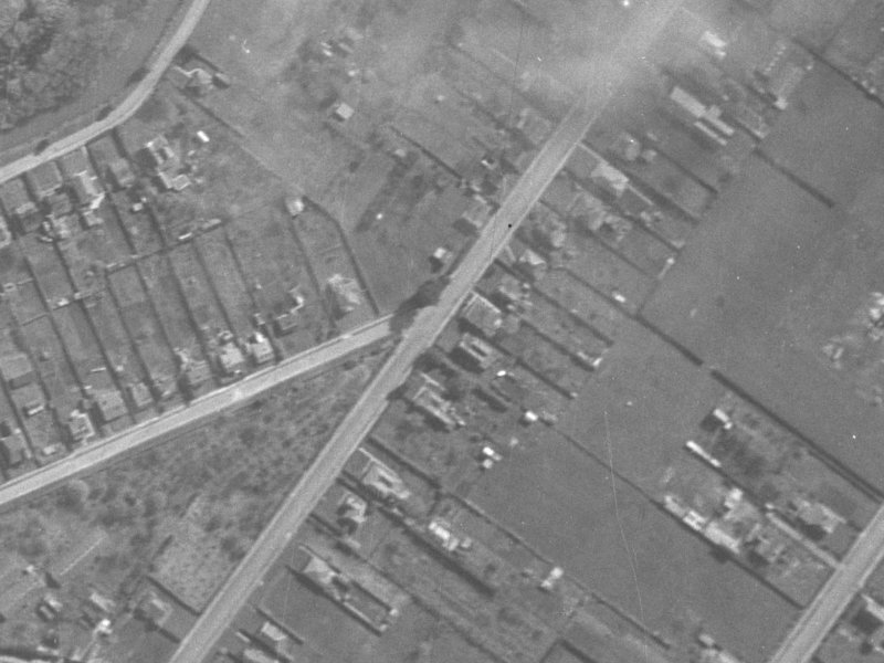 36 Rutherford Street from the air, 1940-1944