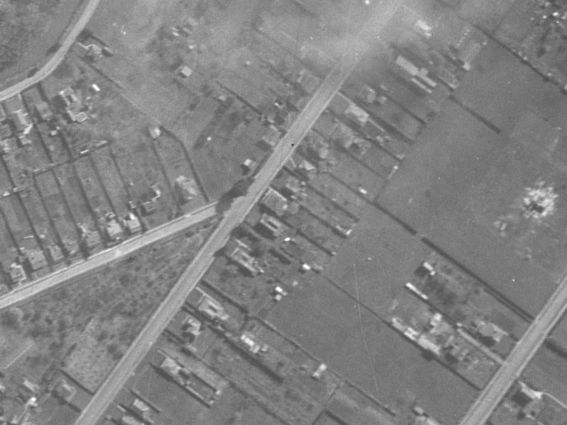 37 Rutherford Street from the air, 1940-1944