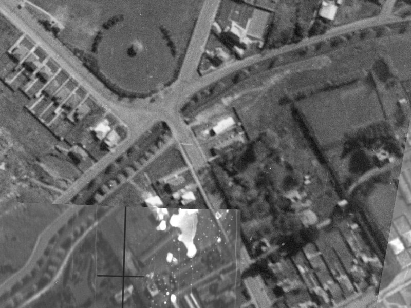 192-198 Wilsons Road from the air, 1940-1944