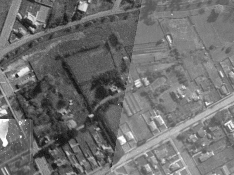 14 Wilding Street from the air, 1940-1944