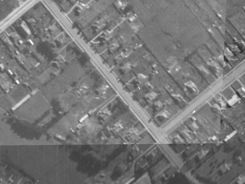 98A Domain Terrace from the air, 1940-1944