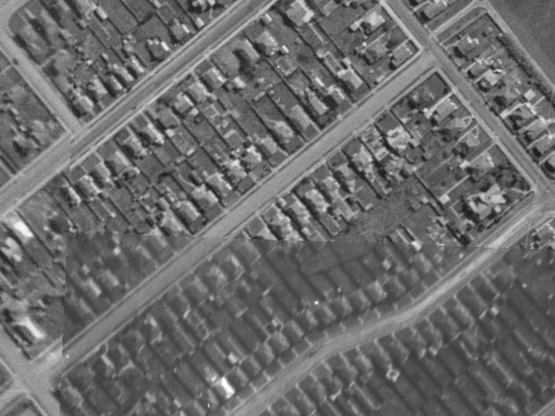 114 Roker Street from the air, 1940-1944