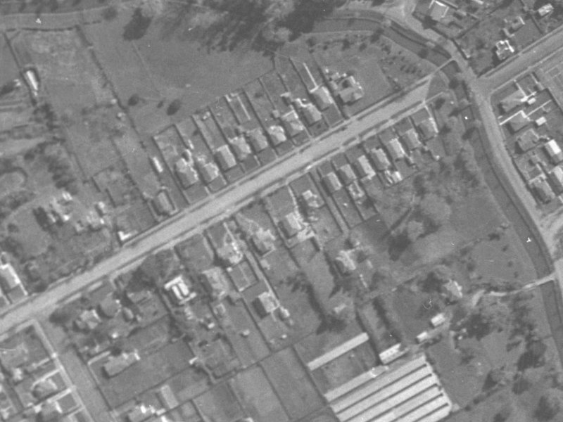 118 Saint Martins Road from the air, 1940-1944
