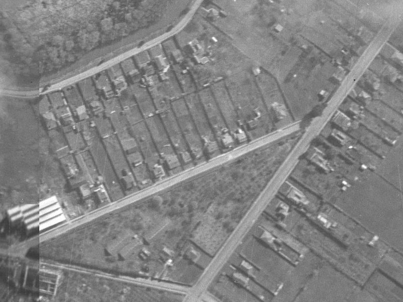 Lane Street from the air, 1940-1944