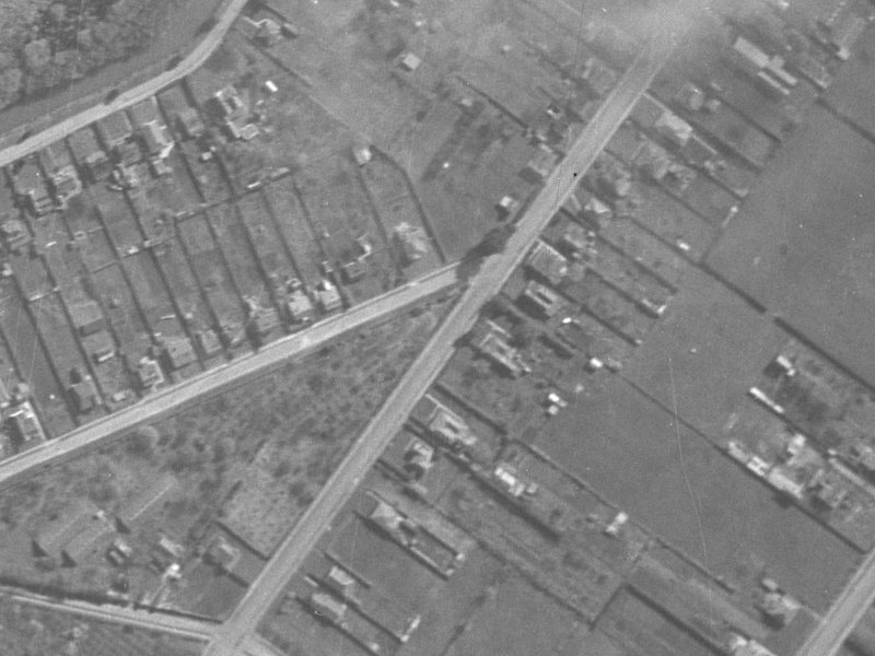 41 Rutherford Street from the air, 1940-1944