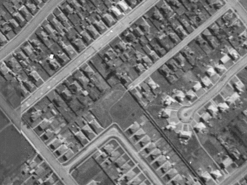 33 Cheviot Street from the air, 1940-1944