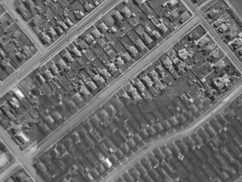 110 Roker Street from the air, 1940-1944
