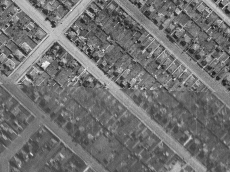 121 King Street from the air, 1940-1944
