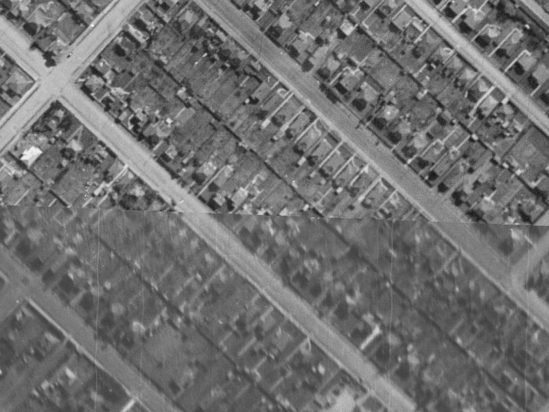 127 King Street from the air, 1940-1944