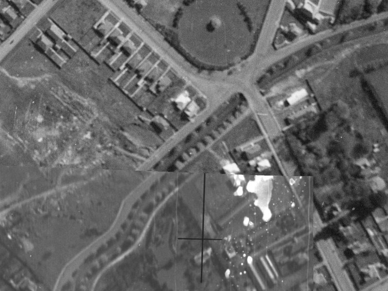 101 Riverlaw Terrace from the air, 1940-1944