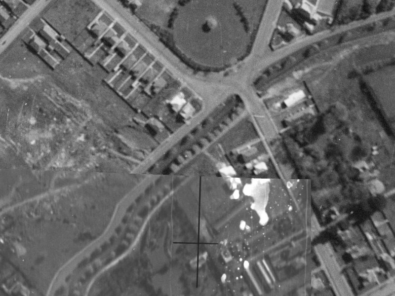 101 Riverlaw Terrace from the air, 1940-1944