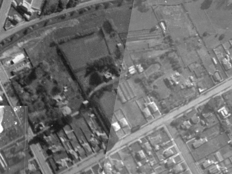 9 Wilding Street from the air, 1940-1944