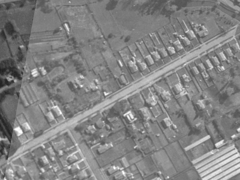 127A Saint Martins Road from the air, 1940-1944