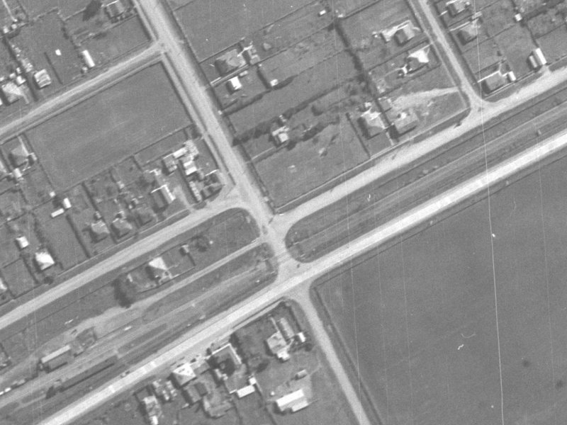 636 Waterloo Road from the air, 1940-1944