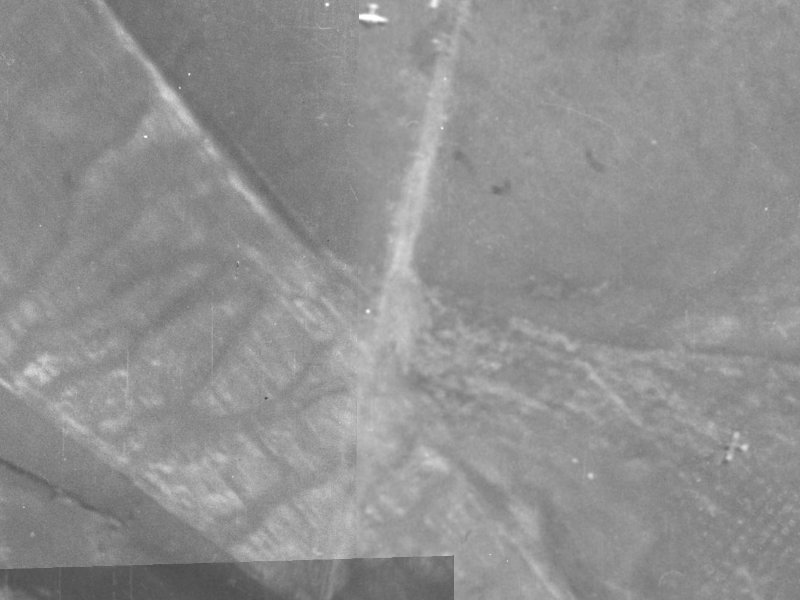 88 Mustang Avenue from the air, 1940-1944