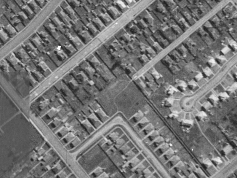 30 Meadowville Avenue from the air, 1940-1944