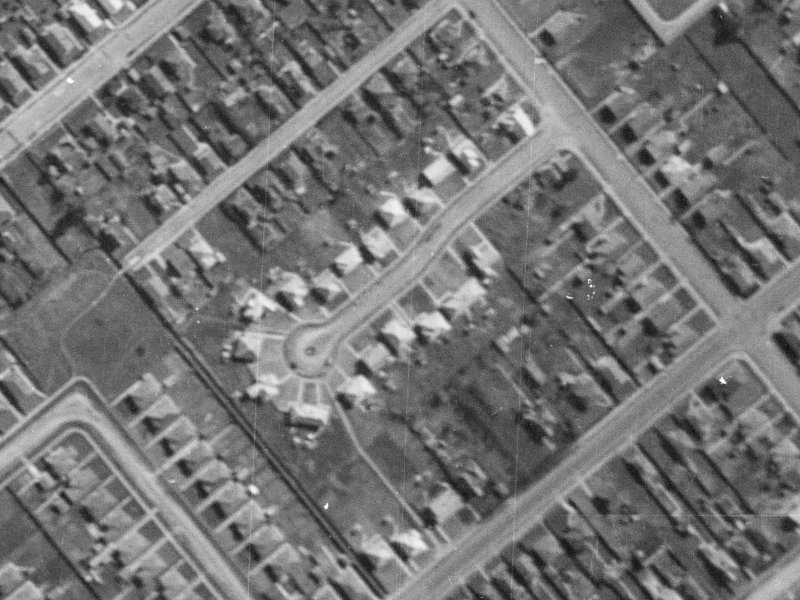Dobson Street from the air, 1940-1944