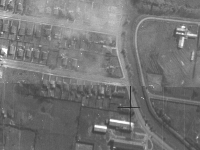 111 Marshall Street from the air, 1940-1944