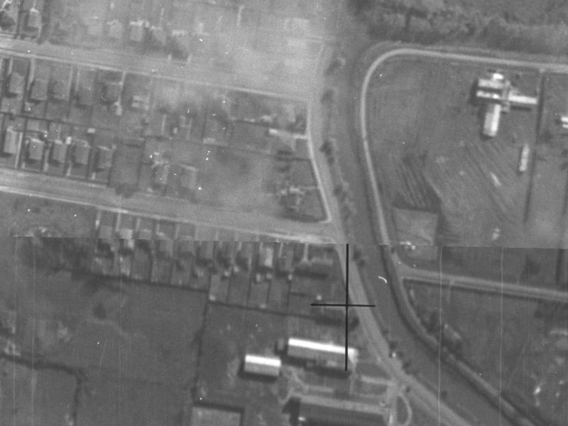 99 Marshall Street from the air, 1940-1944