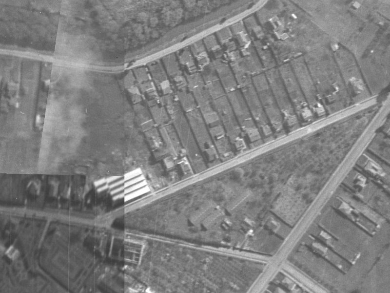 30 Lane Street from the air, 1940-1944