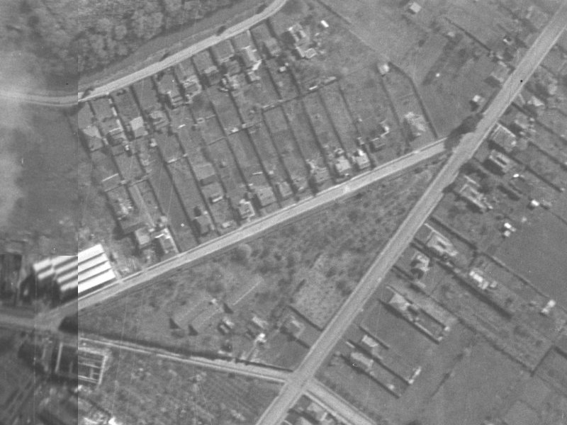 22 Lane Street from the air, 1940-1944